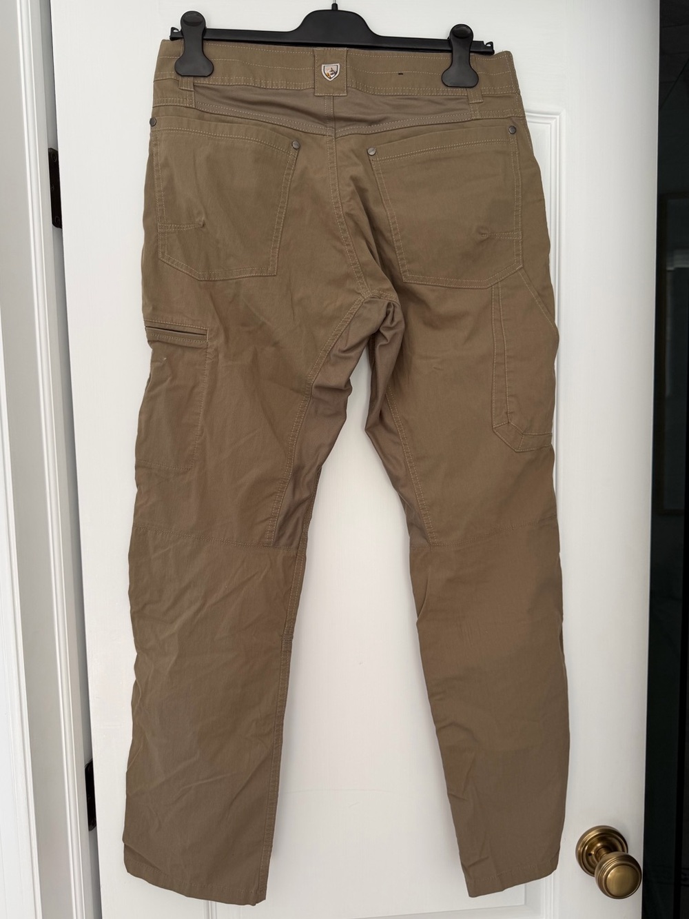 KÜHL Radikl Pants Mens 31x30 Dark Khaki Hiking Outdoor Stretch 7 Pocket - Picture 3 of 10